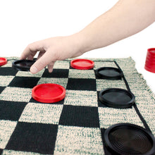 Load image into Gallery viewer, 3-in-1 Giant Checkers Rug

