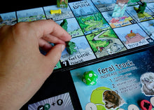 Load image into Gallery viewer, Good Dog bad Zombies Playing board and pieces 
