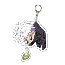 Load image into Gallery viewer, Jujutsu Kaisen Acrylic Keychain Gojo Itadori Megumi Sukuna Anime Key Chains Accessories Gift
