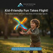 Load image into Gallery viewer, Safe Boomerangs for kids - Sedona Boomerang
