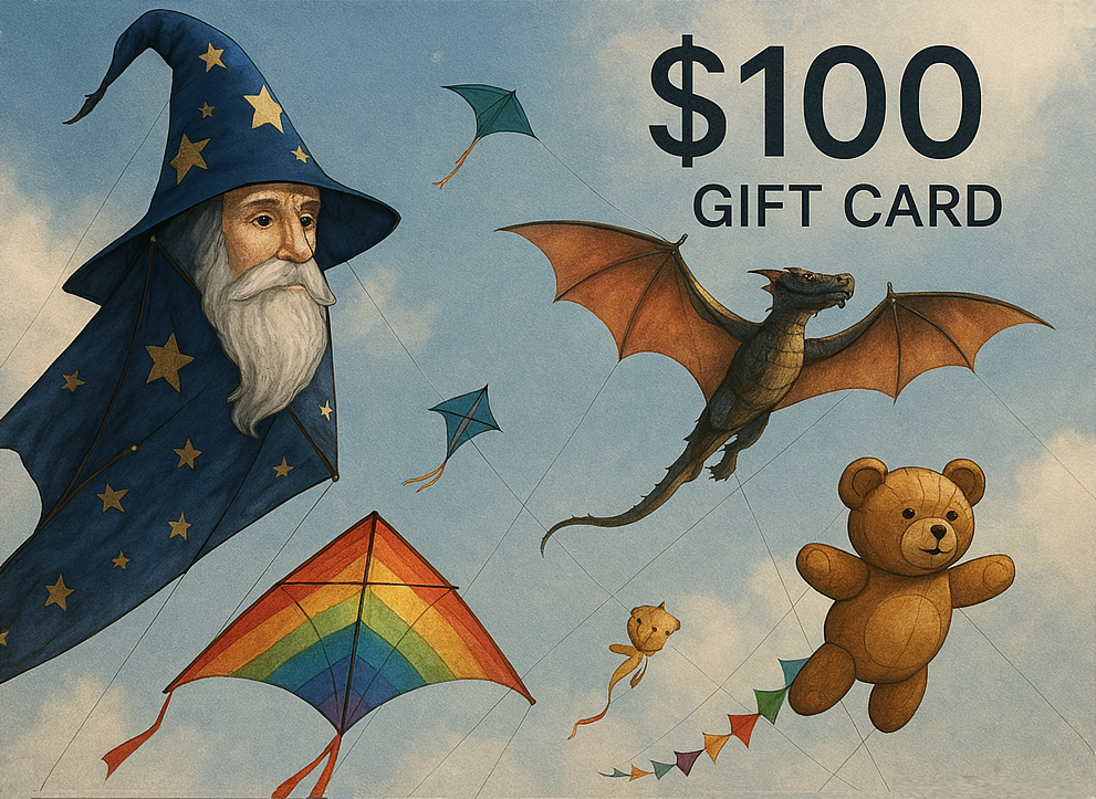 $100 Magic Kites & Toys Gift Card