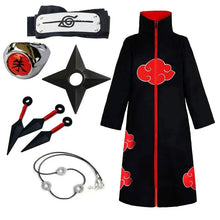 Load image into Gallery viewer, Naruto Shippuden Anime Cosplay Akatsuki Ninja Hokage Costume Itachi Sasuke
