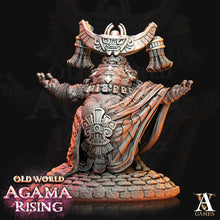 Load image into Gallery viewer, 3D Printed Archvillain Games Acolytes of Ziskal Old World Agama Rising 28 32mm D&amp;D
