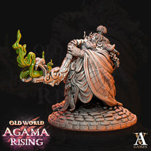 Load image into Gallery viewer, 3D Printed Archvillain Games Acolytes of Ziskal Old World Agama Rising 28 32mm D&amp;D
