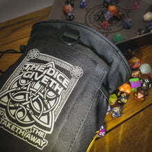 Load image into Gallery viewer, Dice Giveth and Taketh Deluxe Dice Bag

