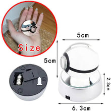 Load image into Gallery viewer, Pokemon 3D Crystal Pokeball with LED Light Base, Kids Anime Toy Gifts 2 in
