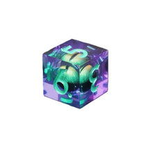 Load image into Gallery viewer, 1d6 Moving Eye Sharp Edge DnD Dice | Acrylic RPG Gaming Dice
