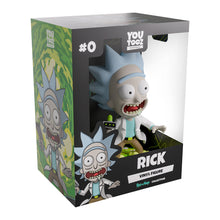 Load image into Gallery viewer, YouTooz Rick vinyl figure in packaging from 'Rick and Morty' with a white background.
