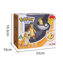 Load image into Gallery viewer, Pokemon Pokeball Anime Figures Toys, Pikachu Gengar Dragonite Snorlax Lapras Pocket Pokeball Toys
