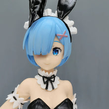 Load image into Gallery viewer, Rem and Ram Twins Bunny Outfit Anime Figurines, Re:ZERO Starting Life in Another World Action Figures
