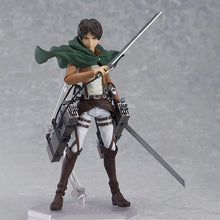 Load image into Gallery viewer, Eren Jaeger Action Figure, Attack On Titan Anime Figurines Holding Sword Detachable 17 CM
