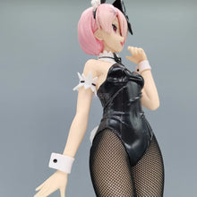 Load image into Gallery viewer, Rem and Ram Twins Bunny Outfit Anime Figurines, Re:ZERO Starting Life in Another World Action Figures
