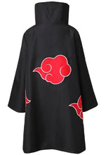 Load image into Gallery viewer, Akatsuki Uchiha Itachi Cloak for Kids &amp; Adults Long Black Robe Cosplay Costume with Accessories
