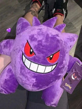 Load image into Gallery viewer, Gengar Anime Plush Toys, Pokemon Gengar Super Soft Stuffed Doll Sleeping Plushies 24 CM
