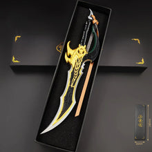 Load image into Gallery viewer, Solo Leveling Anime Manwha Sung Jinwoo Knight Killer Dagger Kasaka's Venom Fang Keychains Pendant
