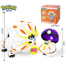 Load image into Gallery viewer, Pokemon Pokeball Anime Figures Toys, Pikachu Gengar Dragonite Snorlax Lapras Pocket Pokeball Toys
