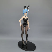 Load image into Gallery viewer, Rem and Ram Twins Bunny Outfit Anime Figurines, Re:ZERO Starting Life in Another World Action Figures
