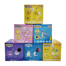 Load image into Gallery viewer, Pokemon Pokeball Anime Figures Toys, Pikachu Gengar Dragonite Snorlax Lapras Pocket Pokeball Toys
