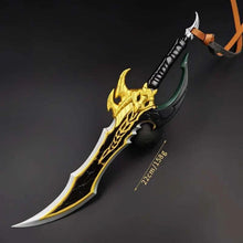 Load image into Gallery viewer, Solo Leveling Anime Manwha Sung Jinwoo Knight Killer Dagger Kasaka's Venom Fang Keychains Pendant

