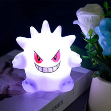 Load image into Gallery viewer, Pokemon Night Light Glowing Anime Figures, Gengar Squirtle Charmander Psyduck Bedside Led Lamp 12 CM
