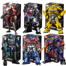 Load image into Gallery viewer, Transformers Action Figures Collections, Nemesis Optimus Prime Bumblebee Mirage Megatron Scourge
