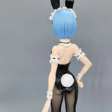 Load image into Gallery viewer, Rem and Ram Twins Bunny Outfit Anime Figurines, Re:ZERO Starting Life in Another World Action Figures
