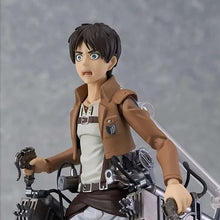 Load image into Gallery viewer, Eren Jaeger Action Figure, Attack On Titan Anime Figurines Holding Sword Detachable 17 CM
