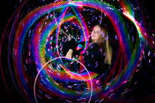 Load image into Gallery viewer, Ready to Ship Atomic V LED Hoops
