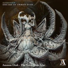 Load image into Gallery viewer, 3D Printed Archvillain Games Ammon Diah The Voice from Afar Sandstorm Dreams of Ammon Diah 28 32mm D&amp;D
