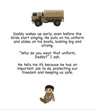 Load image into Gallery viewer, Army Children’s Book - My Daddy, My Soldier by Matthew E. Miller
