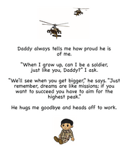 Load image into Gallery viewer, Army Children’s Book - My Daddy, My Soldier by Matthew E. Miller
