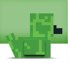 Load image into Gallery viewer, Creeper TUBBZ Collectible Duck – Boxed Edition
