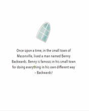 Load image into Gallery viewer, The Adventures of Benny Backwards
