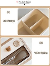 Load image into Gallery viewer, Simple Cute Portable Lunch Box, With Compartment &amp; Microwave-Safe, Perfect for Work, School, or Picnics
