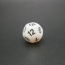 Load image into Gallery viewer, Snowy Owl - 7 Piece DnD Dice Set | Acrylic RPG Gaming Dice
