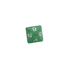 Load image into Gallery viewer, Spearmint Drop - 7 Piece DnD Dice Set | Acrylic RPG Gaming Dice
