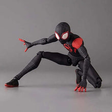 Load image into Gallery viewer, Spiderman Miles Morales Figure, Marvel Spider-Man Spider Verse Figurine 5 in
