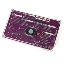Load image into Gallery viewer, Purple electronic module with 'SYNTIA' branding on a white background
