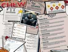 Load image into Gallery viewer, CHEW: Character Menus (RPG Supplement)
