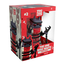 Load image into Gallery viewer, The One who Wants figure in packaging with 'You Tooz' branding from Cutl of the lamb on a white background
