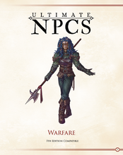Load image into Gallery viewer, Ultimate NPCs: Warfare Hardcover (5E)

