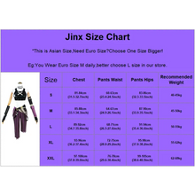 Load image into Gallery viewer, Arcane Jinx Cosplay Costume – LOL Season 2 Loli Outfit with Wig &amp; Accessories
