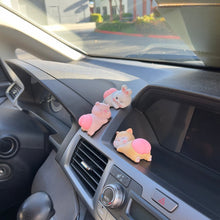Load image into Gallery viewer, Cute Animal Car Ornament – Resin Bouncy Butt Dashboard Accessory
