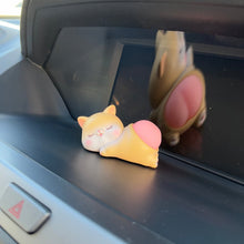 Load image into Gallery viewer, Cute Animal Car Ornament – Resin Bouncy Butt Dashboard Accessory
