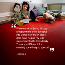 Load image into Gallery viewer, My Hero™ Daddy Doll Air Force | Custom Recordable Plush
