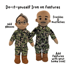 Load image into Gallery viewer, My Hero™ Daddy Doll Navy Sailor | Custom Recordable Plush
