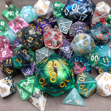 Load image into Gallery viewer, Mystery Stash - 7 Dice Set Bundle + 1 RPG Accessory

