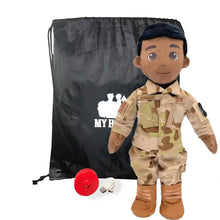 Load image into Gallery viewer, My Hero™ Daddy Doll Air Force | Custom Recordable Plush
