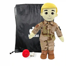 Load image into Gallery viewer, My Hero™ Daddy Doll Air Force | Custom Recordable Plush

