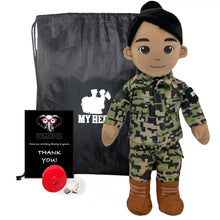 Load image into Gallery viewer, My Hero™ Daddy Doll Navy Sailor | Custom Recordable Plush
